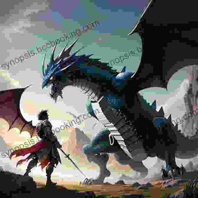 A Brave Knight Confronts A Fearsome Dragon, Symbolizing The Courage Needed To Overcome Life's Challenges. Chinese Fables: The Dragon Slayer And Other Timeless Tales Of Wisdom