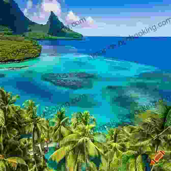 A Breathtaking View Of A Remote Island With Crystal Clear Waters And Lush Vegetation Vacation Destinations In Remote Places