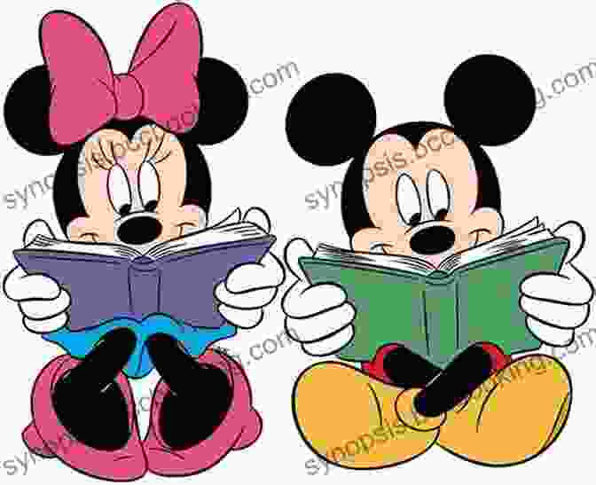 A Colorful Image Of Mickey Mouse And Friends Reading A Book A Mickey Mouse Reader Garry Apgar