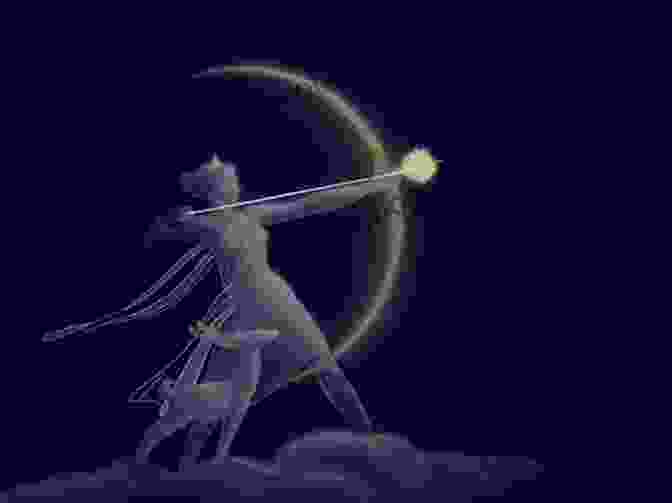 A Crescent Moon, A Celestial Symbol Associated With Artemis, Shines Brightly In The Night Sky Olympians: Artemis: Wild Goddess Of The Hunt