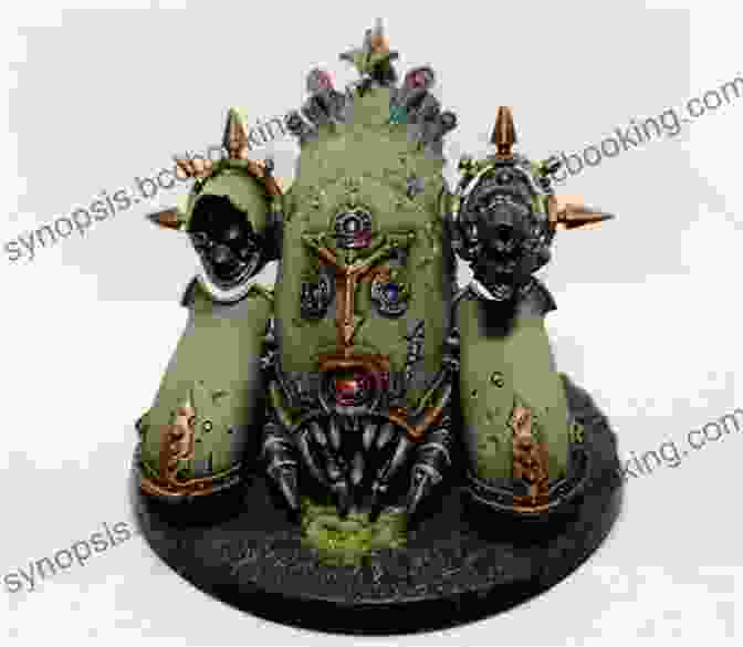 A Death Guard Blight Hauler, A Massive Tank Covered In Spikes And Pustules Ghost Of Nuceria (Black Library Celebration 2024 5)