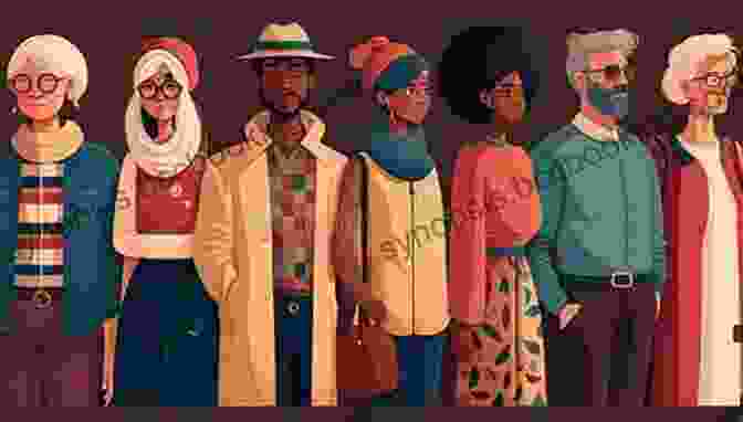 A Diverse Group Of People Standing Together, Symbolizing Cultural Assimilation Brown Skin White Minds (NA)