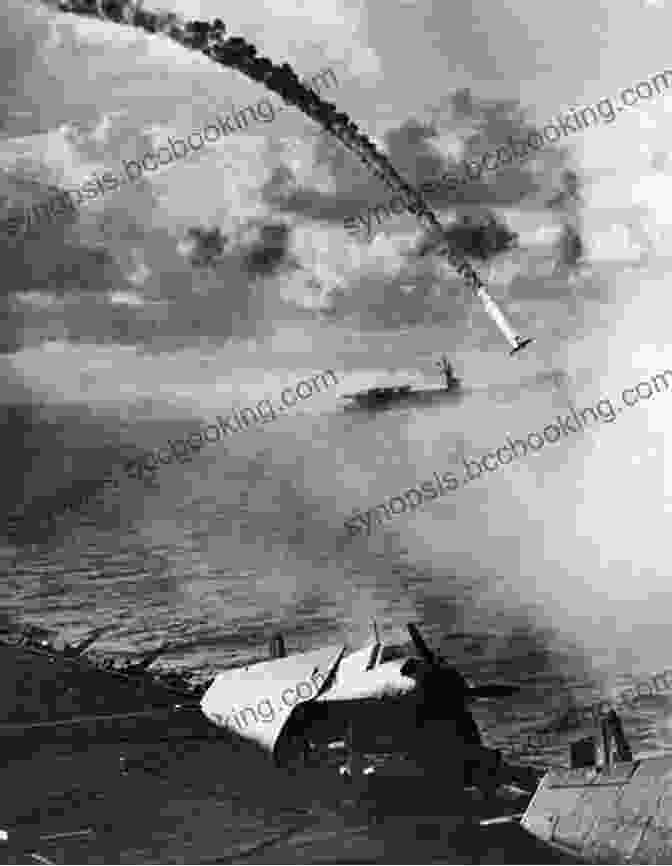A Japanese Kamikaze Aircraft Attacking The USS Idaho The Big Spud: The USS Idaho In World War II: A War Diary By A Member Of Its VO Squadron