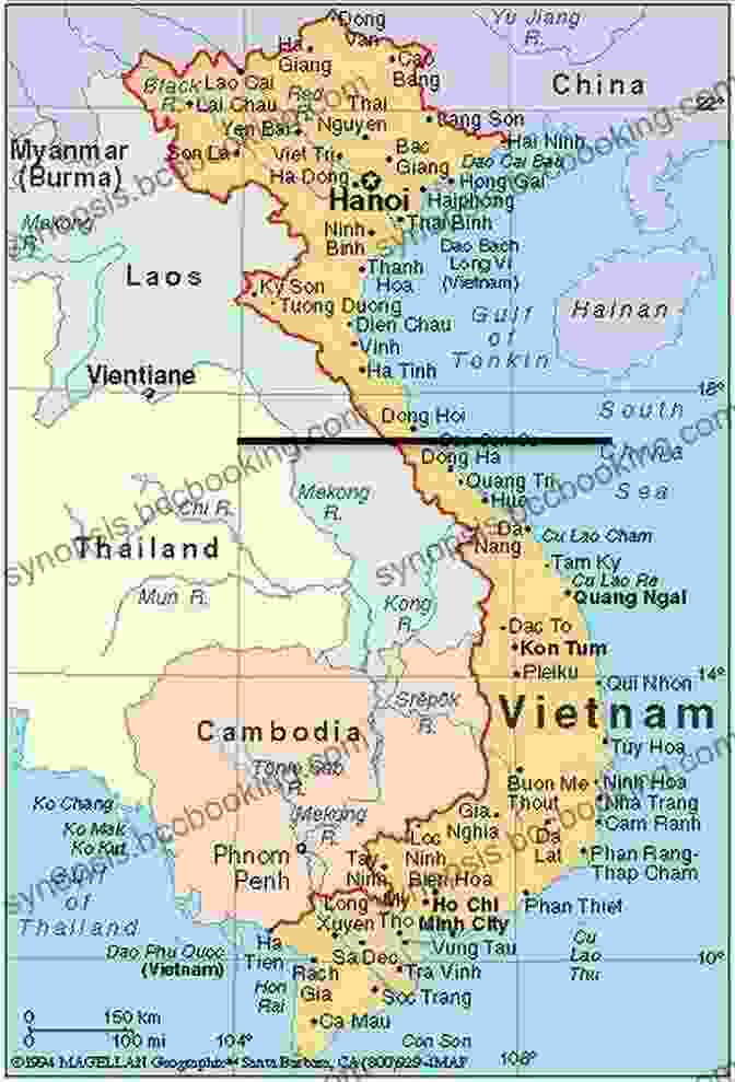 A Map Of Vietnam With The 17th Parallel Marked Vietnam: The 17th Parallel (Arbitrary BFree Downloads)