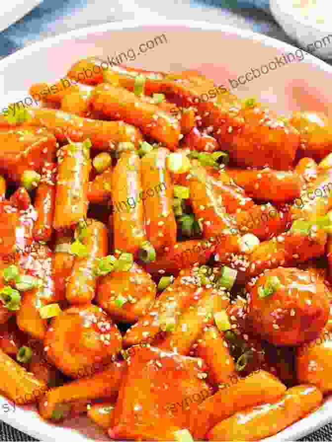 A Mouthwatering Close Up Of Tteokbokki, A Spicy Korean Dish Made With Chewy Rice Cakes Simmered In A Flavorful Sauce. Unbelievable Pictures And Facts About Seoul