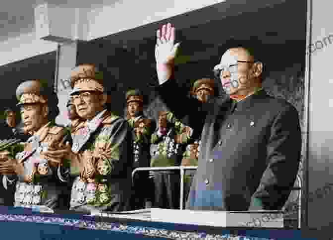 A Photograph Of Kim Jong Il In Military Uniform, Addressing A Crowd At A Mass Rally. Kim Jong IL (Modern World Leaders)