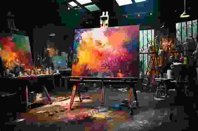 A Vibrant And Chaotic Art Studio Filled With Paintbrushes, Canvases, And Unfinished Artwork, Creating A Stimulating And Inspiring Environment For Artistic Expression. Secrets In The Studio: A New Inquiry Into Oil Painting Materials And Techniques