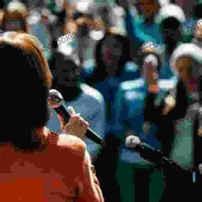 A Woman Of Color Speaking At A Political Rally, Surrounded By A Crowd Of Supporters, Symbolizing Political Engagement And Activism For Colored Girls Who Have Considered Politics