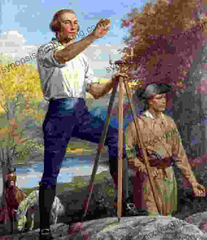 A Young George Washington Surveying Land George Washington: From Boy Surveyor To Soldier