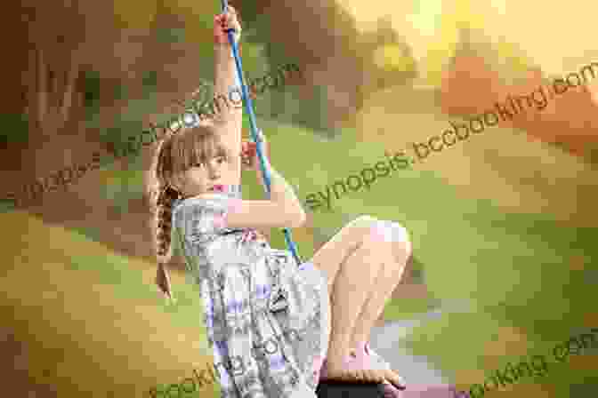 A Young Girl Sitting On A Swing, Surrounded By Nature Kingdom Of Summer (Down The Long Wind 2)
