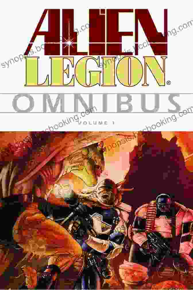 Alien Legion Omnibus Volume 1: Maxwell Prince Book Cover Featuring The Main Character, Maxwell Prince, Adorned In His Alien Legion Armor, Standing Against A Backdrop Of Intergalactic Warfare. Alien Legion Omnibus Volume 1 W Maxwell Prince