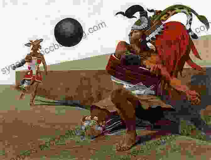 An Illustration Depicting An Ancient Mesoamerican Ball Game, Showcasing The Origins Of Rugby. Rugby Runner: Ancient Roots Modern Boots (Rugby Spirit 5)