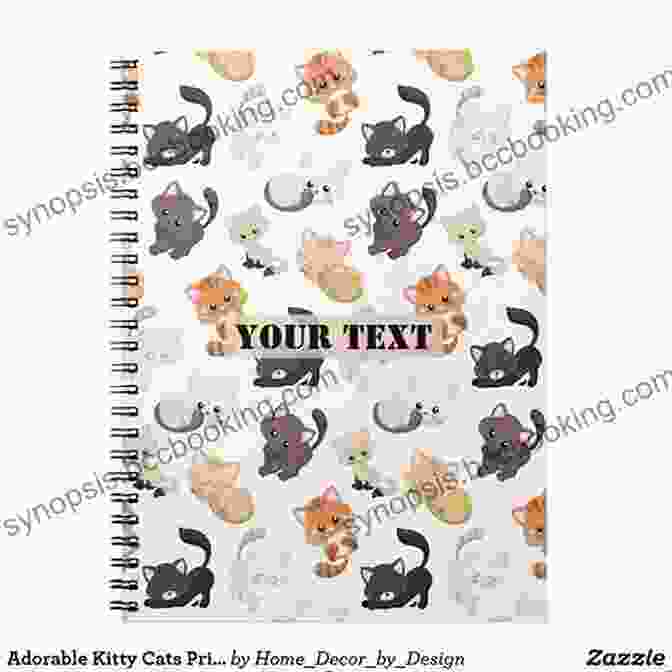 Blank Notebook With Cat Themed Cover Fun Gifts: Blank Notebook No Matter How Much Cats Fight There Always Seem To Be Plenty Of Kittens