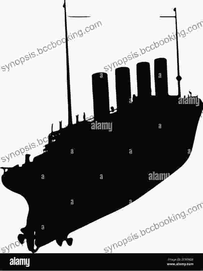 Book Cover Of 'The Titanic Story: A Pocket History For Kids' Featuring A Silhouette Of The Titanic Ship Against A Starry Night Sky. The Titanic Story: Pocket History For Kids