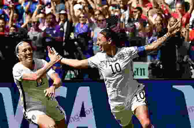 Carli Lloyd Celebrating With Her Teammates After Winning A Soccer Match, Showing Her Leadership And Camaraderie. Carli Lloyd (Amazing Athletes) Jon M Fishman