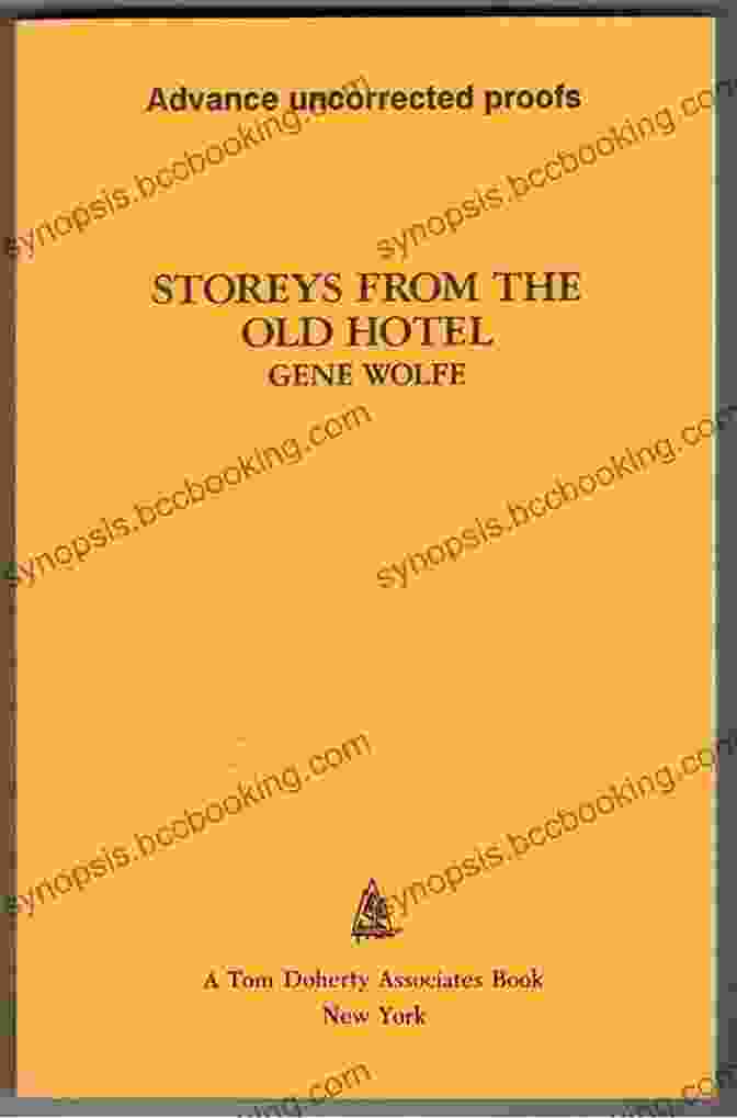 Cover Of The Book 'Storeys From The Old Hotel' Storeys From The Old Hotel