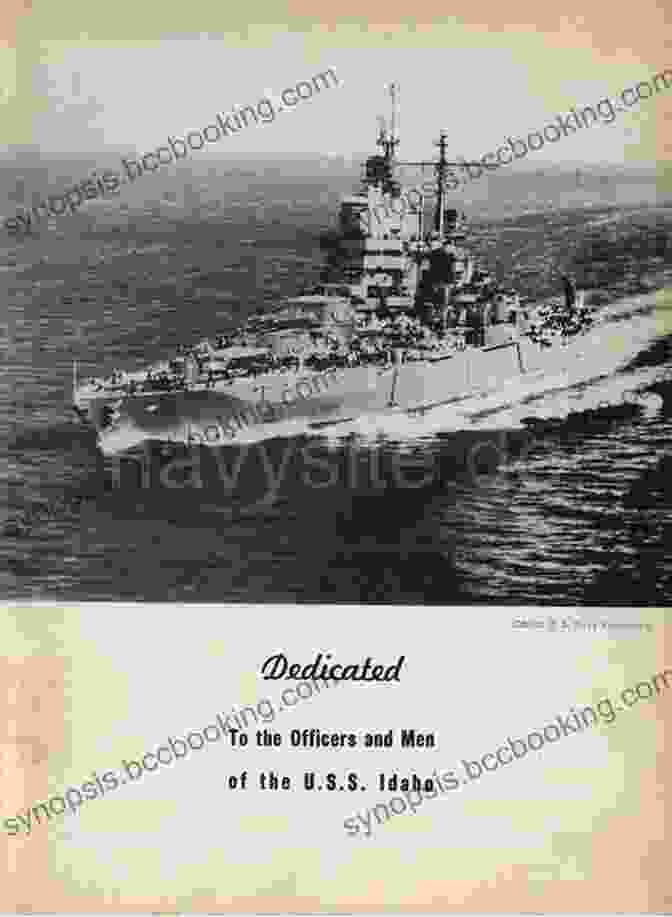 Cover Of The Book 'The USS Idaho In World War II' The Big Spud: The USS Idaho In World War II: A War Diary By A Member Of Its VO Squadron