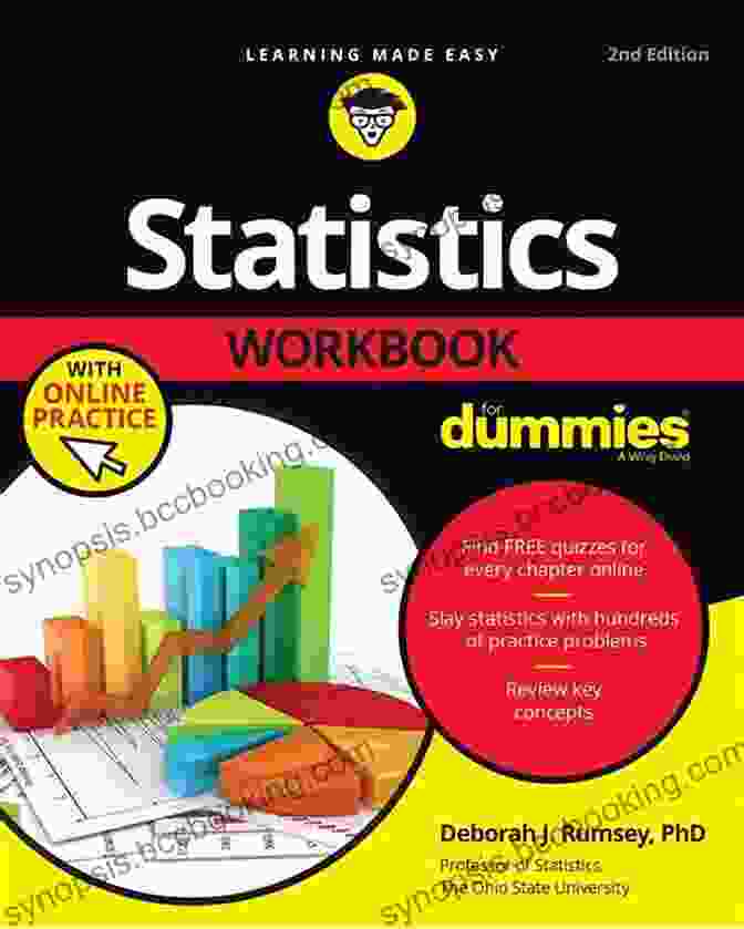 Data Enthusiasts Graphic Statistics Workbook For Dummies With Online Practice