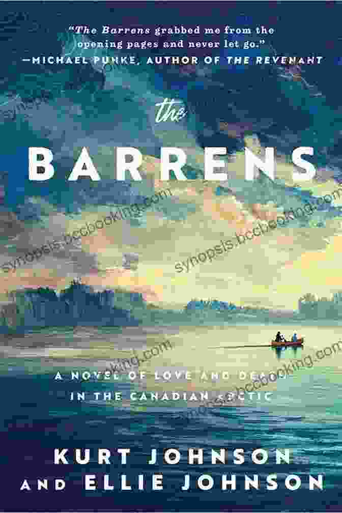 Death On The Barrens Book Cover, Featuring A Woman Running Through A Desolate Wasteland. Death On The Barrens: A True Story Of Courage And Tragedy In The Canadian Arctic
