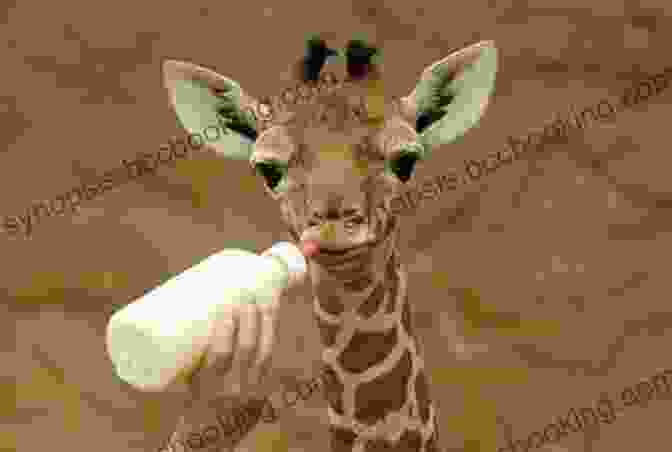 Gerald Durrell Feeding A Baby Giraffe A Zoo In My Luggage (The Zoo Memoirs 1)