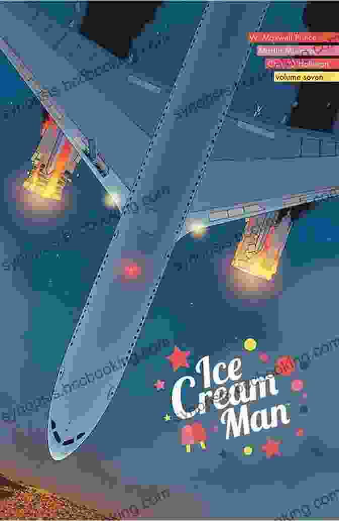 Ice Cream Man Vol. Certain Descents Book Cover, Featuring A Man In An Ice Cream Truck With A Sinister Expression Ice Cream Man Vol 7: Certain Descents