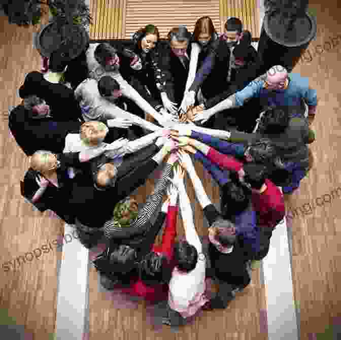 Image Of Team Members Participating In A Team Building Exercise How To Be A Team Player And Enjoy It: A Study In Staff Relationships