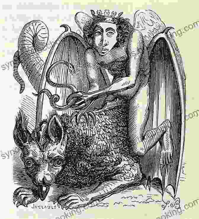 Intricate Engraving Of Lucifer From The Dictionnaire Infernal The Infernal Dictionary: Devils Gods And Spirits Of The Dictionnaire Infernal