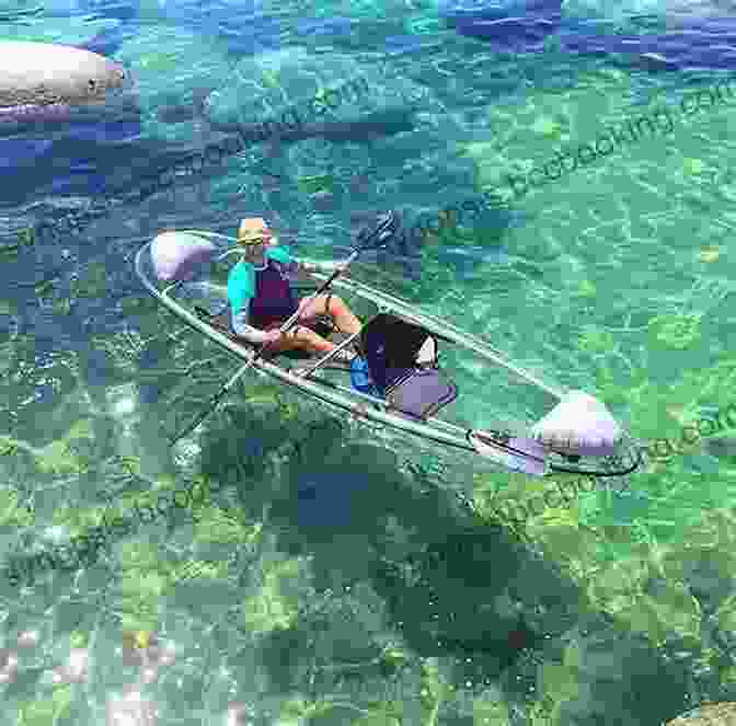 Kayaking Adventure On The Crystal Clear Waters Of The Great Lakes, Surrounded By Lush Greenery All About The Great Lakes (All About Places)