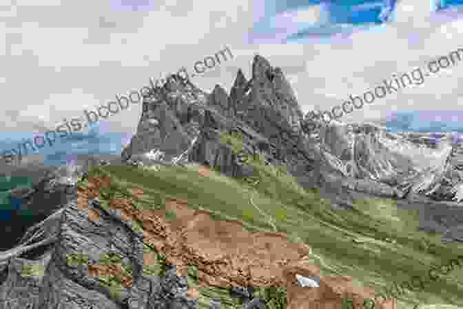 Panoramic View Of The Dolomites, Showcasing Towering Peaks, Pristine Lakes, And Lush Valleys. Walking In The Dolomites: 25 Multi Day Routes In Italy S Dolomites (International Walking)