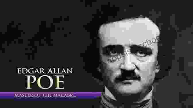 Portrait Of Edgar Allan Poe, The Master Of Macabre Literature, With A Pensive And Enigmatic Expression. The Island Of Dr Death And Other Stories And Other Stories