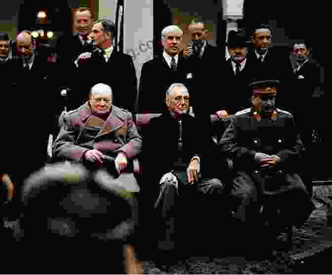 President Roosevelt With Winston Churchill And Joseph Stalin At The Yalta Conference Franklin D Roosevelt (Biographies) Laura K Murray