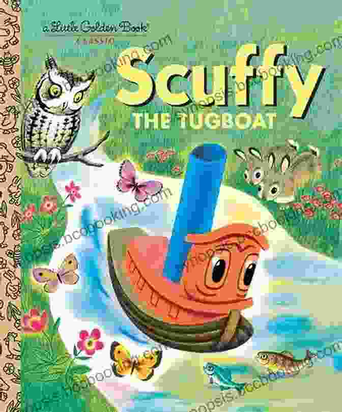 Scuffy The Tugboat Little Golden Book Hardcover With A Colorful Illustration Of Scuffy The Tugboat On The Cover Scuffy The Tugboat (Little Golden Book)
