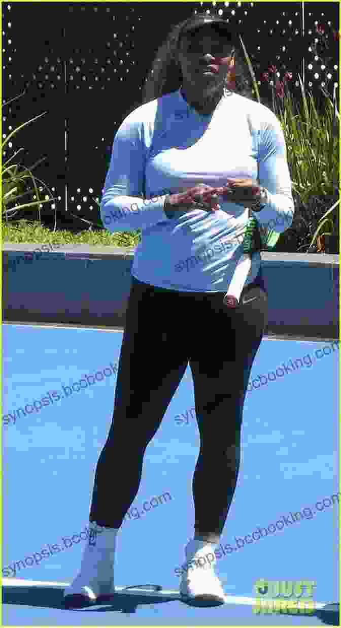 Serena Williams During A Training Session Seeing Serena Gerald Marzorati