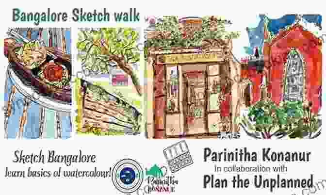 Sketch Of Cubbon Park, Bangalore, India BANGALORE IN MY SKETCHBOOK (URBAN SKETCHING IN CITIES)