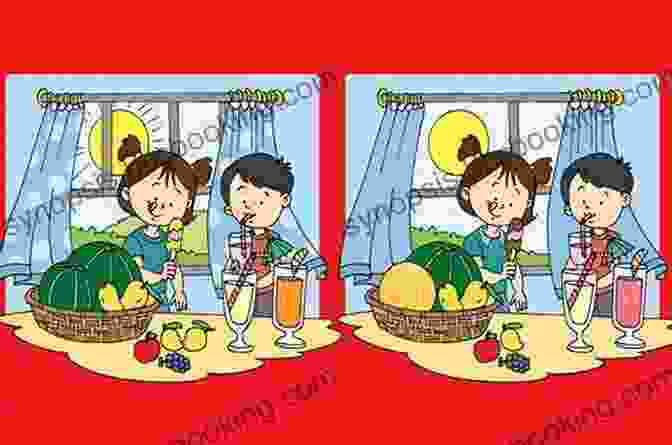 Spot The Differences Puzzles Improve Observation Skills And Attention To Detail Easter Activity Book: DIFFERENCES Leonzio