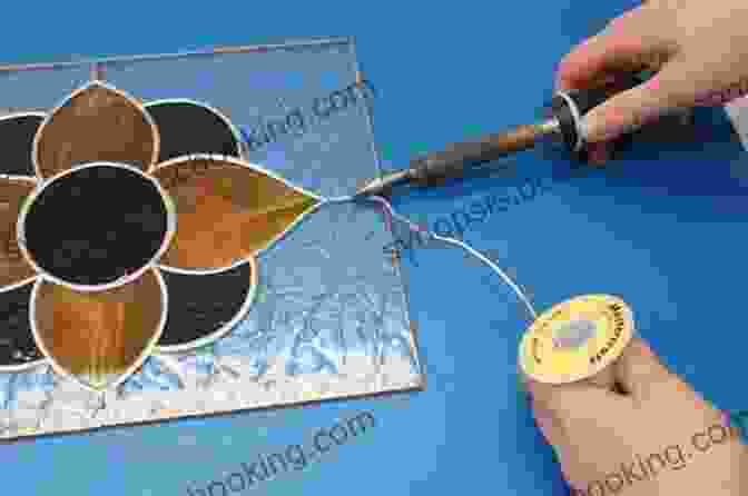 Stained Glass Art Materials: Colorful Glass, Lead Came, Glass Cutter, Soldering Iron, And More Beginners Guide To Stained Glass Art: Tutorial And Basic Stained Glass Art For Faux Mason Jars And Other Beautiful Projects