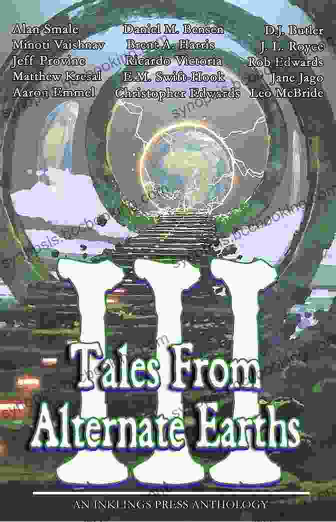 The Book 'Tales From Alternate Earths' With A Swirling Galaxy On The Cover Tales From Alternate Earths: Eight Broadcasts From Parallel Dimensions