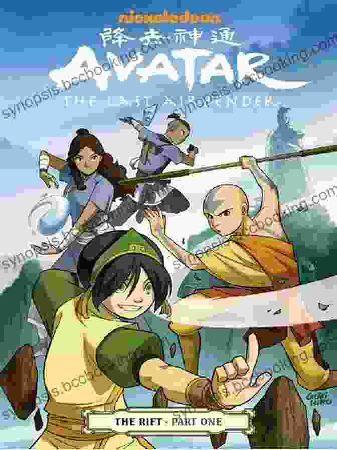 The Last Airbender: The Rift Book Cover Featuring Aang And Korra Avatar: The Last Airbender The Rift Part 2 (Avatar The Last Airbender)