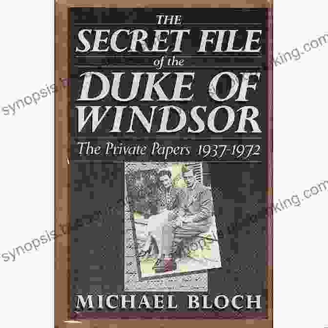 The Secret File Of The Duke Of Windsor Book Cover The Secret File Of The Duke Of Windsor