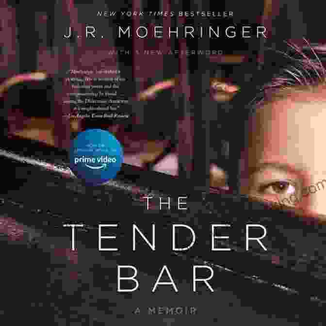 The Tender Bar Book Cover, Featuring A Photograph Of A Young Boy Sitting At A Bar Counter The Tender Bar: A Memoir
