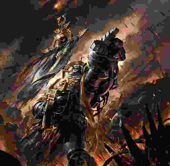 Throne Of Light: Dawn Of Fire Book Cover Featuring A Space Marine In Battle Throne Of Light (Dawn Of Fire: Warhammer 40 000 4)