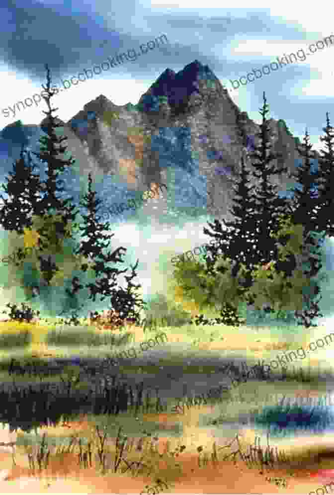 Watercolor Painting Of A Landscape Created From A Photograph Painting Successful Watercolours From Photographs