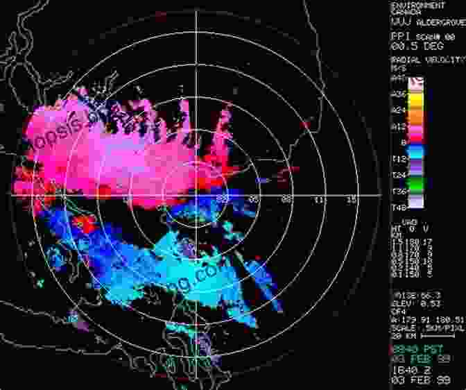 Weather Radar Image Showing Precipitation Patterns Aviation Weather Services Handbook: FAA AC 00 45H