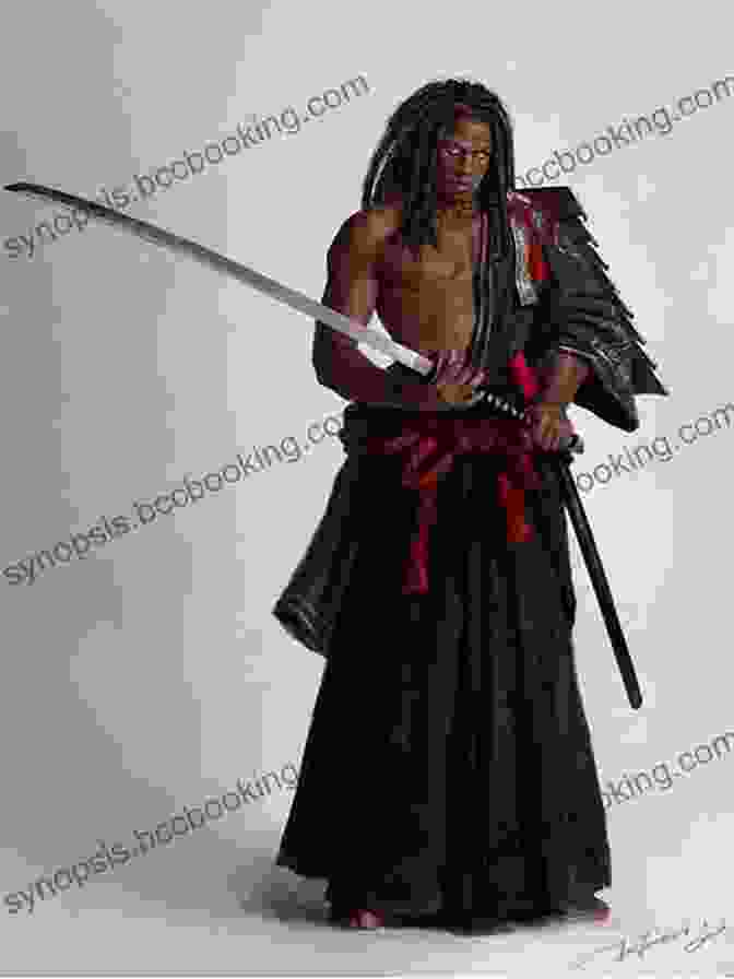 Yasuke, A Black Samurai, Holding A Sword African Samurai: The True Story Of A Legendary Black Warrior In Feudal Japan