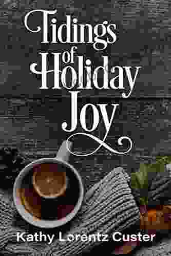 Tidings Of Holiday Joy Violet White